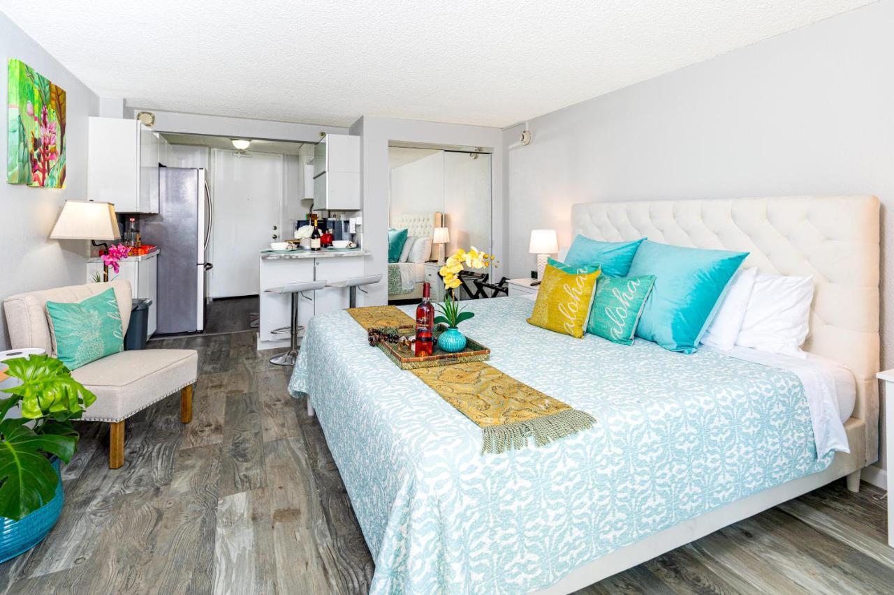 호놀룰루 Beautifully Upgraded Studio Close To Waikiki Beach 아파트 외부 사진