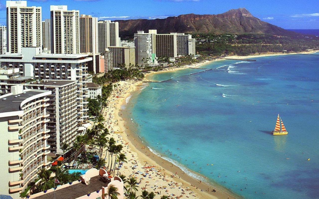 호놀룰루 Beautifully Upgraded Studio Close To Waikiki Beach 아파트 외부 사진
